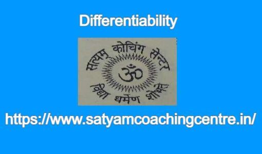 Differentiability