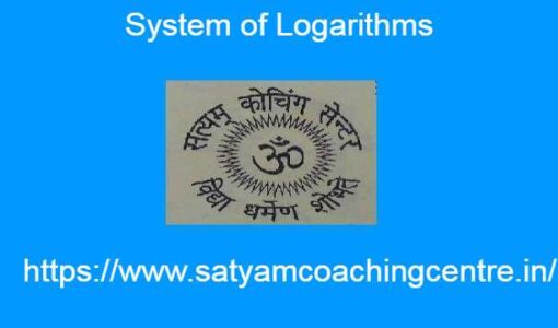 System of Logarithms