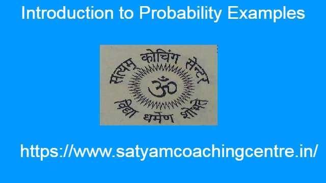 Probability Examples