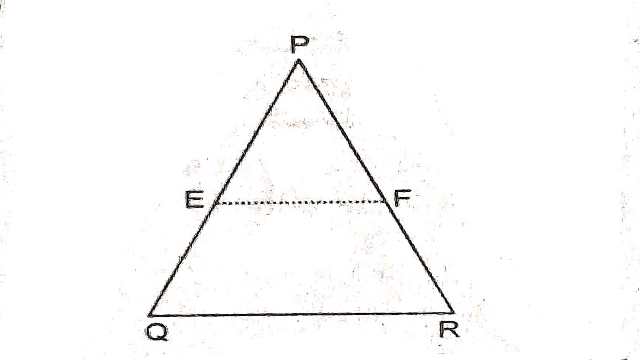 Basic Proportionality Theorem Class 10