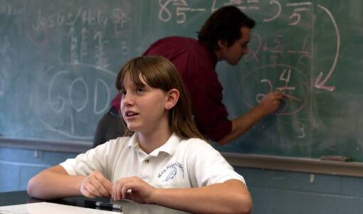 Mathematics education Where we are going wrong, Student invents new math process