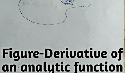 Derivative of analytic function