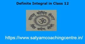Definite Integral in Class 12