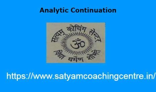 Analytic Continuation