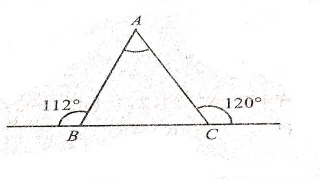 Angles Sum Properties of Triangle 9th