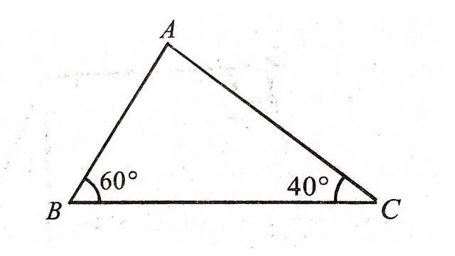 Angles Sum Properties of Triangle 9th