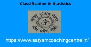 Classification in Statistics