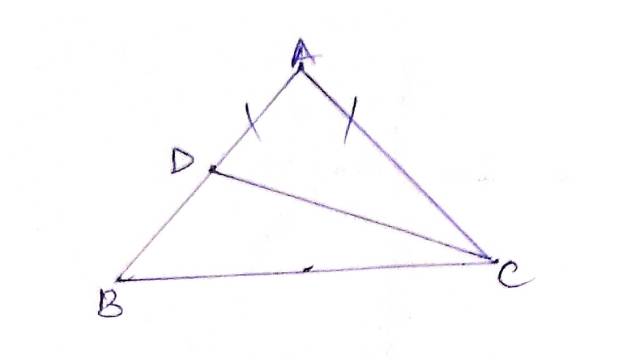 Examples of Inequalities in Triangles