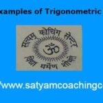 Imp Examples of Trigonometric Ratios