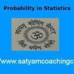 Probability in Statistics