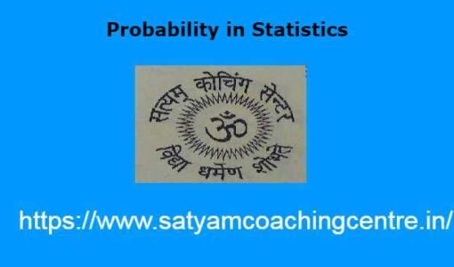 Probability in Statistics