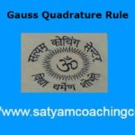 Gauss Quadrature Rule