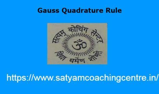 Gauss Quadrature Rule