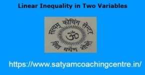 Linear Inequality in Two Variables in Two Variables