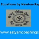 Solve Equations by Newton-Raphson