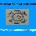 Statistical Normal Distribution